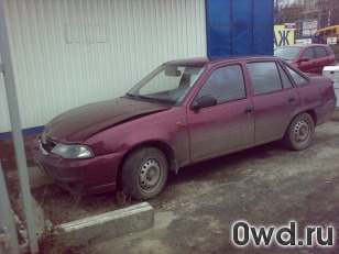 Битый автомобиль Daewoo Nexia