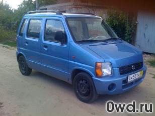 Битый автомобиль Suzuki Wagon R Plus