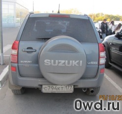 Битый автомобиль Suzuki Grand Vitara