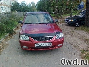 Битый автомобиль Hyundai Accent