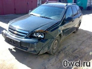 Битый автомобиль Chevrolet Lacetti