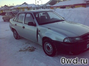 Битый автомобиль Daewoo Nexia