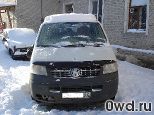 Битый автомобиль Volkswagen Transporter