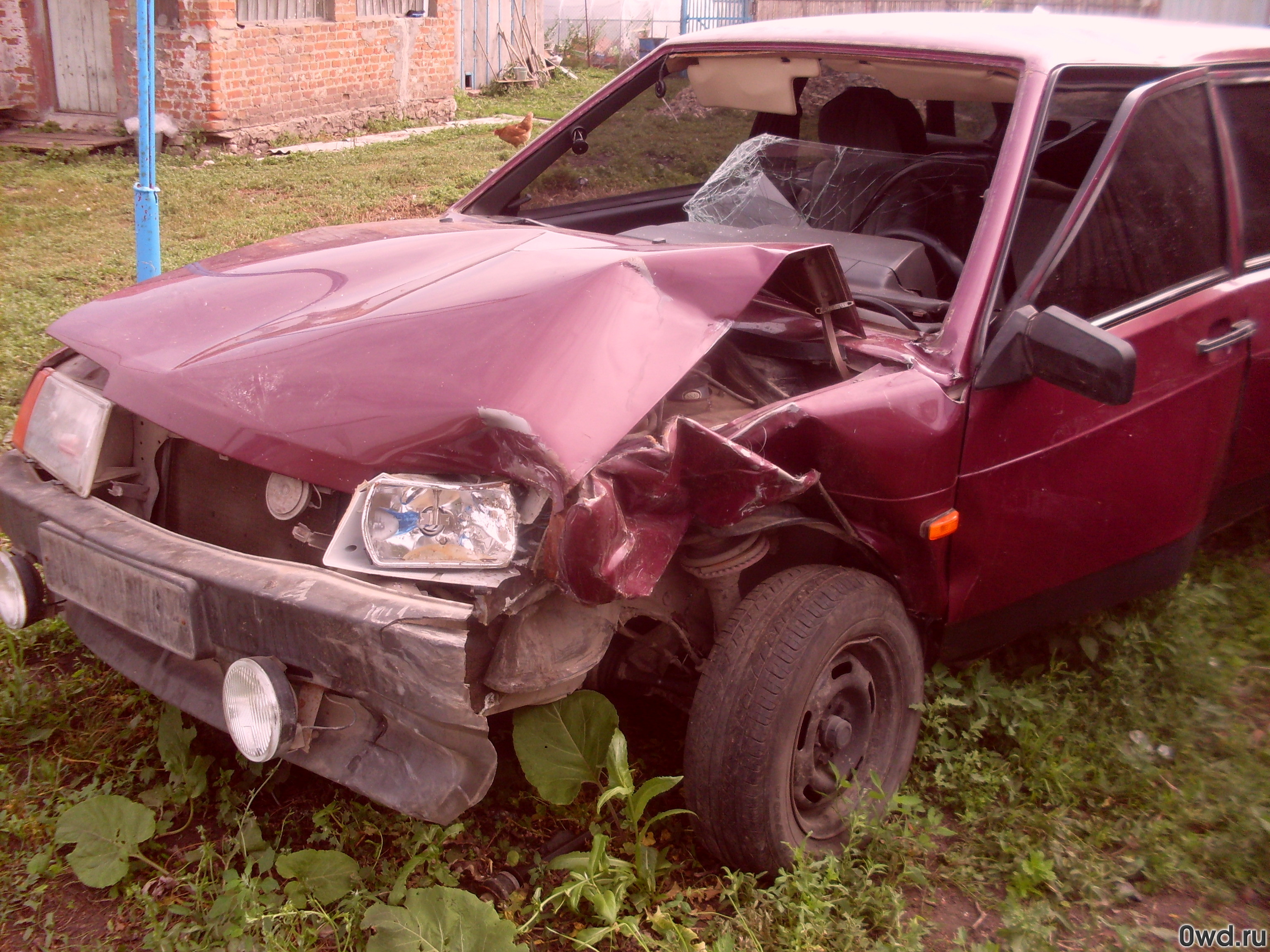 Битый автомобиль LADA (ВАЗ) 21099 (2000) в Рязани