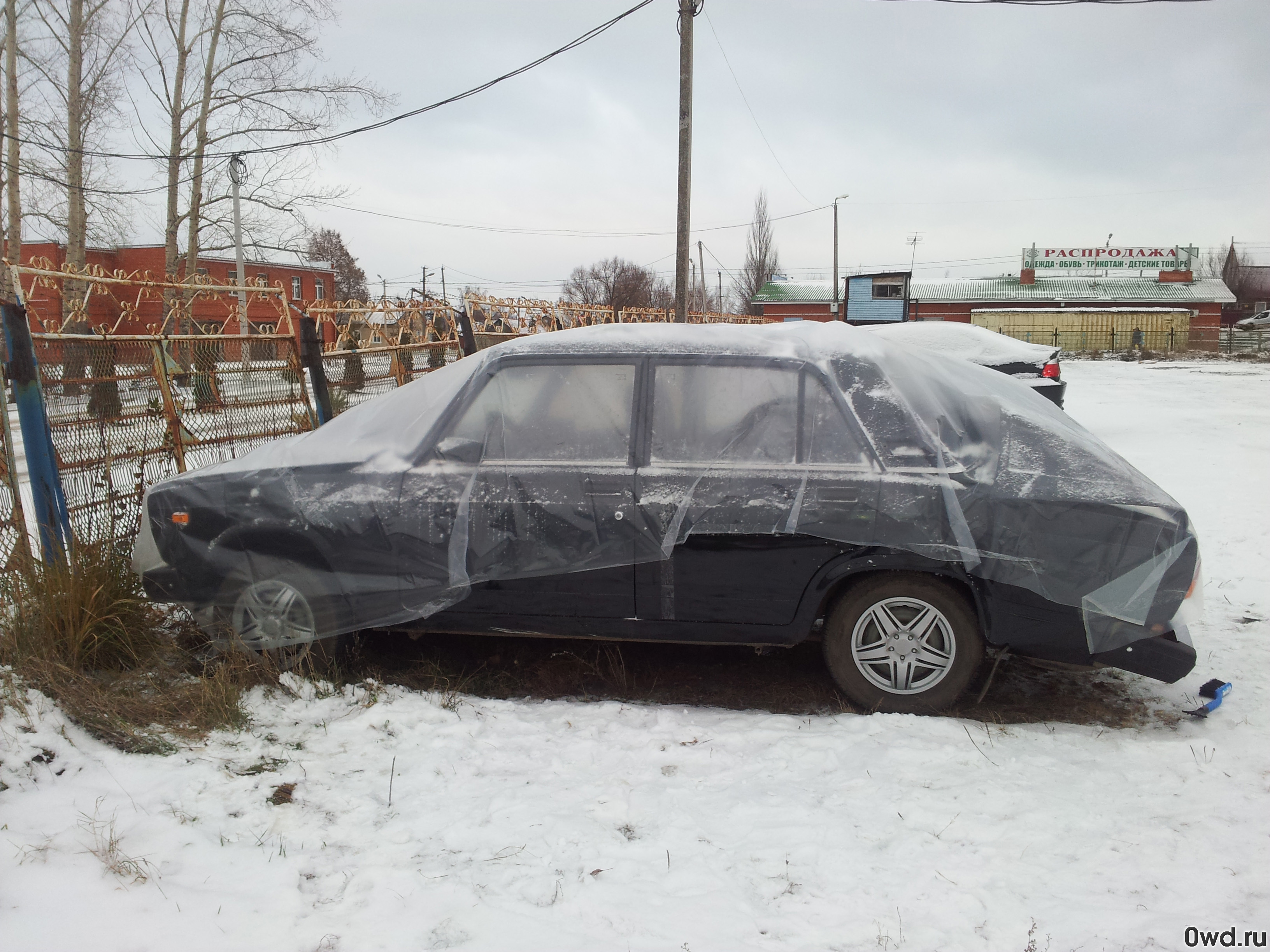 Битый автомобиль LADA (ВАЗ) 2107 (2010) в Рязани